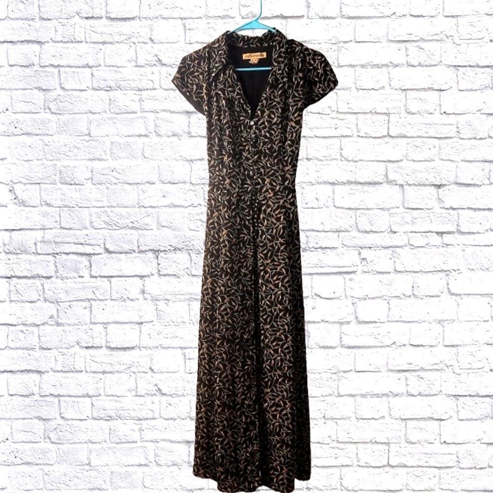 C'est Duo Dresses | Vintage Printed High Low Dress